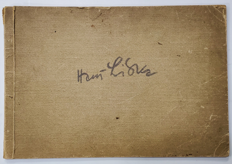 ALBUM CU SCHITE SI DESENE DE PE FRONT ( ARMATA GERMANA )  , AL DOILEA  RAZBOI MONDIAL  de HANS LISKA , 1943