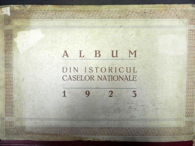 ALBUM DIN ISTORICUL CASELOR NATIONALE  1923