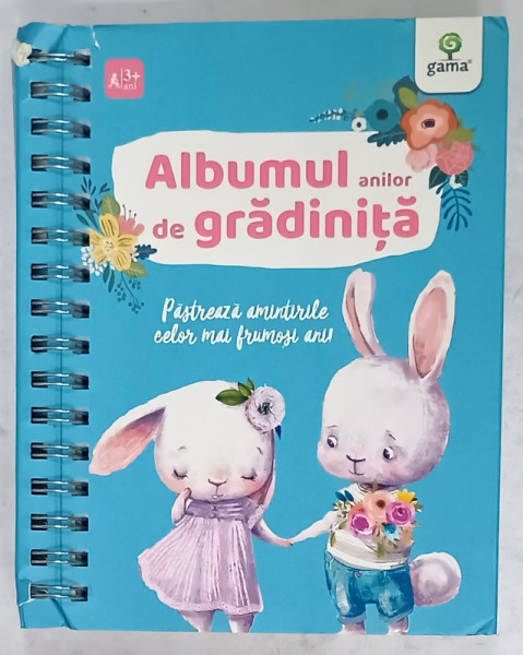 ALBUMUL ANILOR DE GRADINITA , 3 +ANI , 2020, COPERTA CU DEFECT