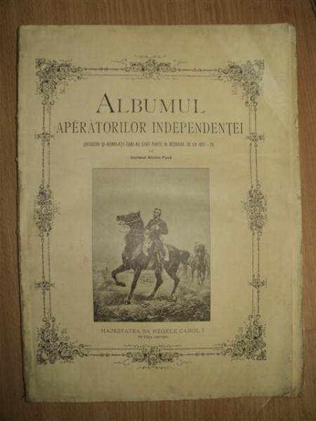 Albumul Apărătorilor Independenţei, Căp. Nicolae Puică, Bucureşti, 1897