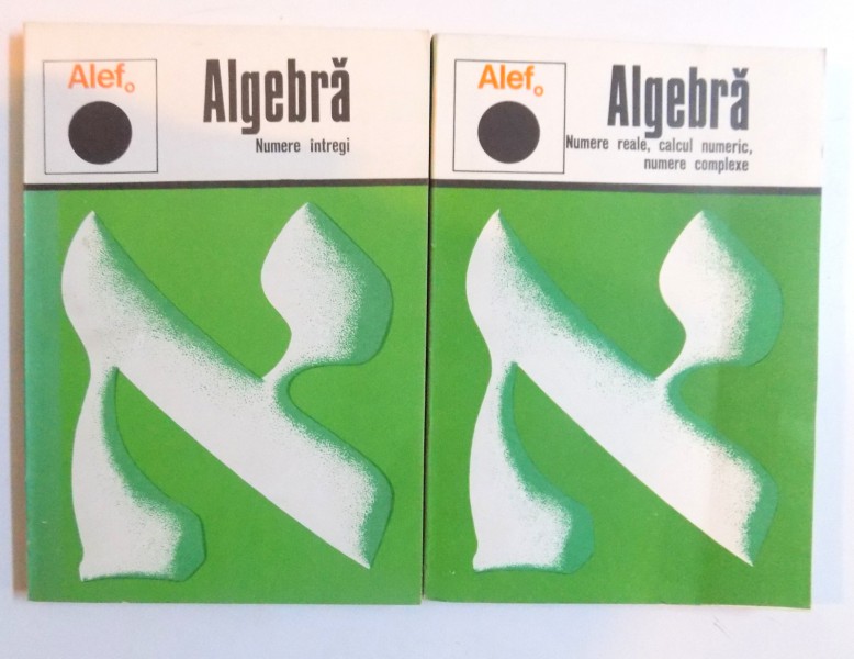 ALEF/ ALGEBRA VOL. I- II de C. GAUTIER... A. WARUSFEL  , 1974