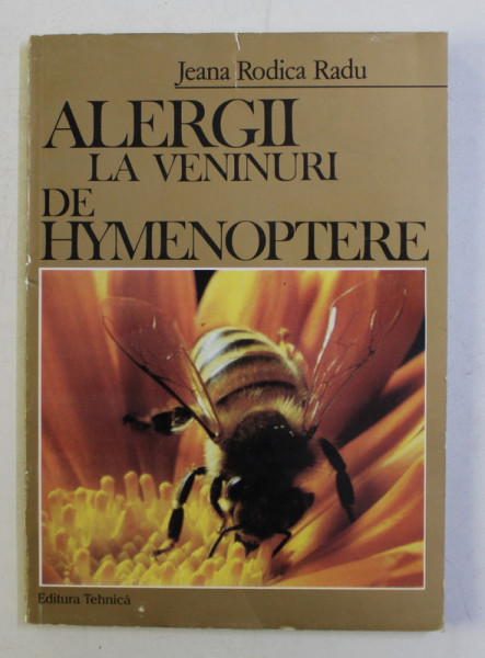 ALERGII LA VENINURI DE HYMENOPTERE de JEANA RODICA RADU , 1997
