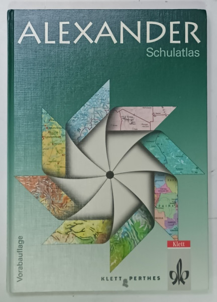 ALEXANDER SCHULATLAS ( ATLAS SCOLAR )  , 1992, TEXT IN LIMBA GERMANA