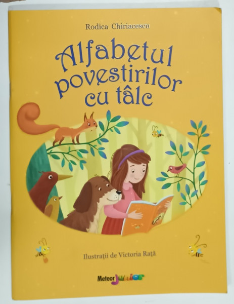 ALFABETUL POVESTIRILOR CU TALC de RODICA CHIRIACESCU , ilustratii de VICTOR RATA , 2023