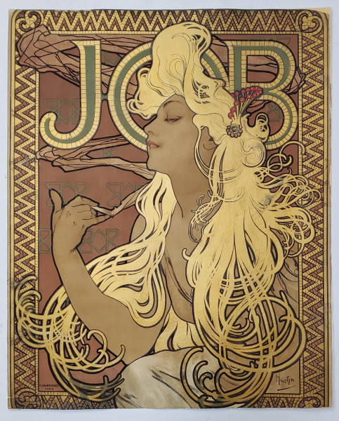 Alfons Mucha (1860-1939) - Job, 1896, F. Champenois Paris
