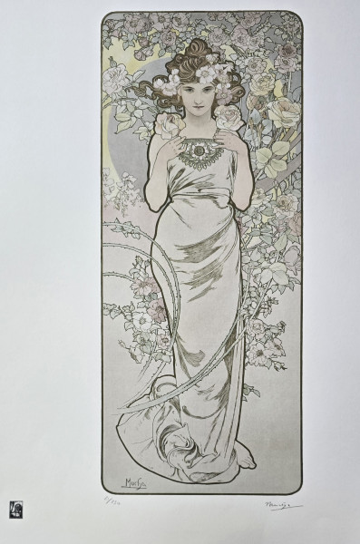Alfons Mucha (1860-1939) - Rose