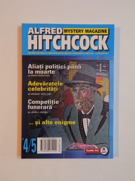 ALFRED HITCHCOCK MYSTERY MAGAZINE , NR. 4 / 5 , 2011
