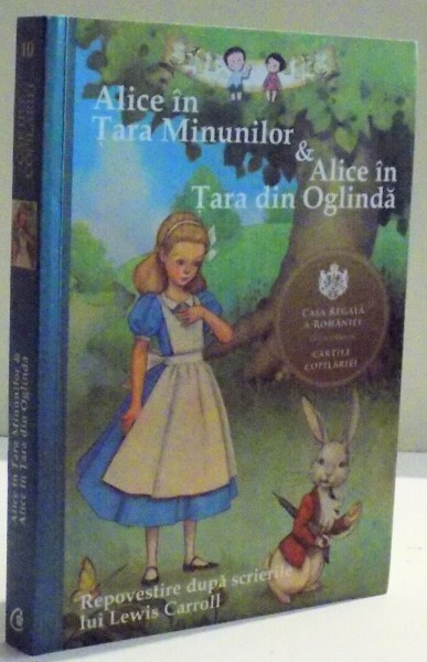 ALICE IN TARA MINUNILOR &amp;amp;amp; ALICE IN TARA DIN OGLINDA , ILUSTRATII de DAN ANDREASEN , 2013