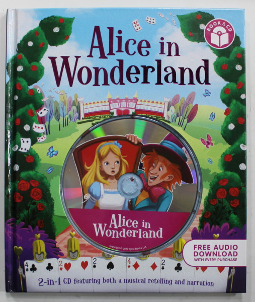 ALICE IN WONDERLAND , FREE AUDIO CD , 2017