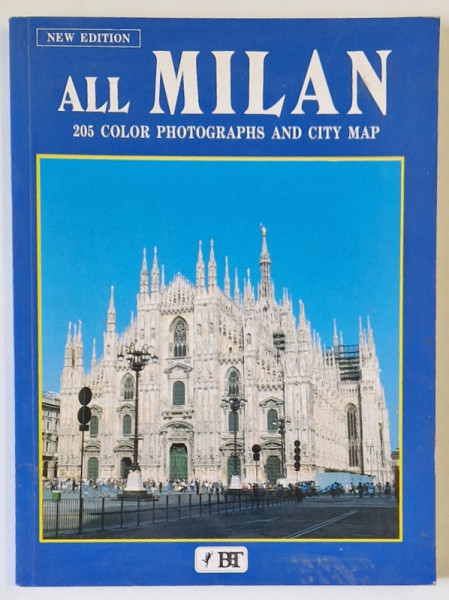 ALL MILAN by GIOVANNA MAGI , 205 COLOR PHOTOGRAPHS AND CITY MAP , 1998