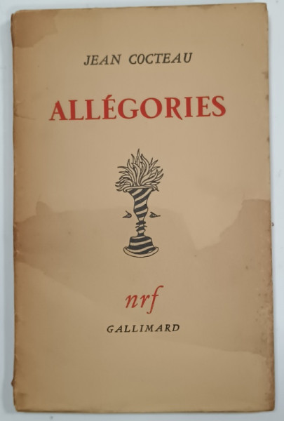 ALLEGORIES par JEAN COCTEAU , EXEMPLAR 640 DIN 1375 PE HARTIE VELIN SUPERIEUR  , 1941