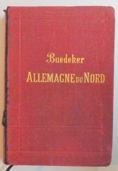 ALLEMAGNE DU NORD-BAEDEKER  1904