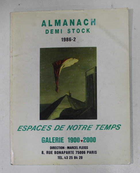 ALMANACH DEMI STOCK 1986 - 2 - ESPACE DE NOTRE TEMPS