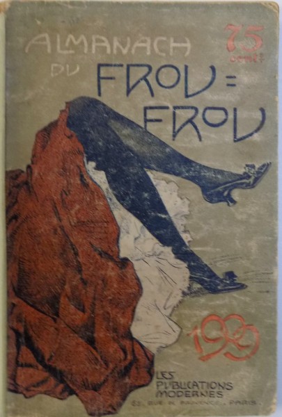 ALMANACH DU FROU - FROU , 1909