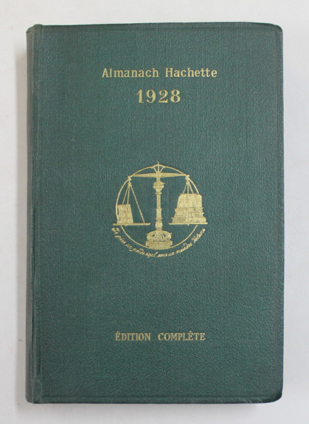 ALMANACH HACHETTE , 1928