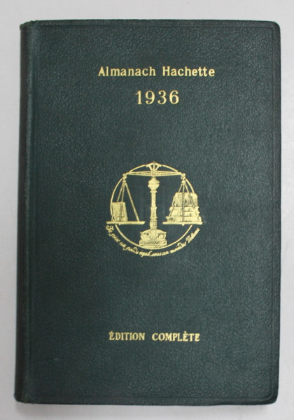 ALMANACH HACHETTE , 1936