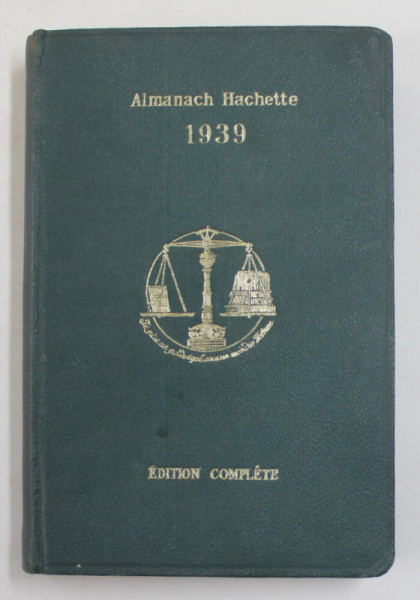 ALMANACH HACHETTE , 1939