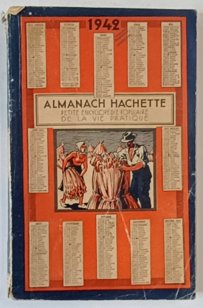 ALMANACH HACHETTE 1942 ,