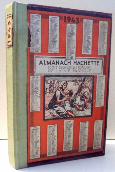 ALMANACH HACHETTE 1943