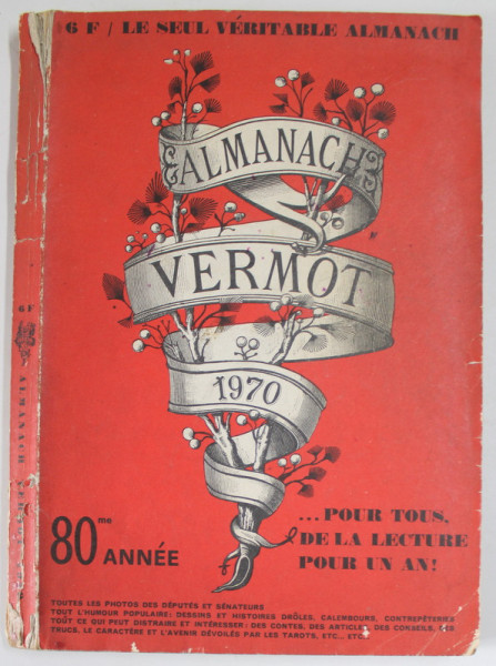 ALMANACH VERMOT,  1970