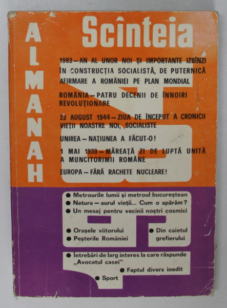 ALMANAH SCANTEIA , 1984