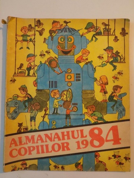 ALMANAHUL COPIILOR de GICA IUTES...ADRIAN CERNESCU 1984