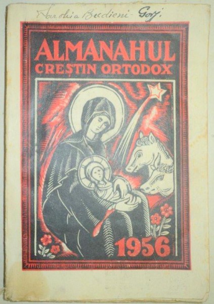 ALMANAHUL CRESTIN ORTODOX PE ANUL BISECT  1956