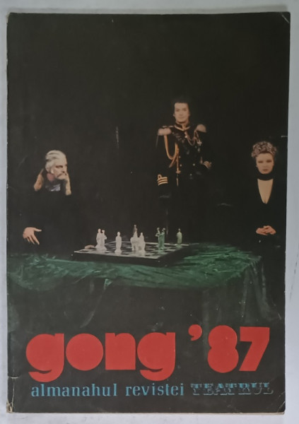 ALMANAHUL REVISTEI ' TEATRUL ' , GONG , 1987