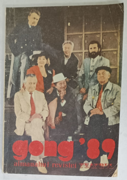 ALMANAHUL REVISTEI ' TEATRUL ' , GONG , 1989