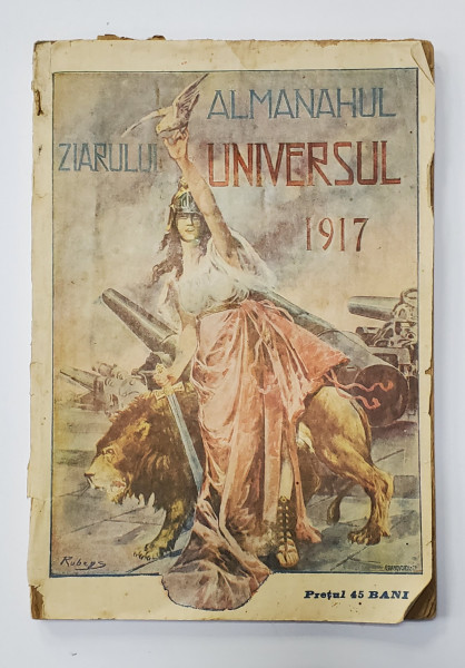 ALMANAHUL ZIARULUI UNIVERSUL - 1917