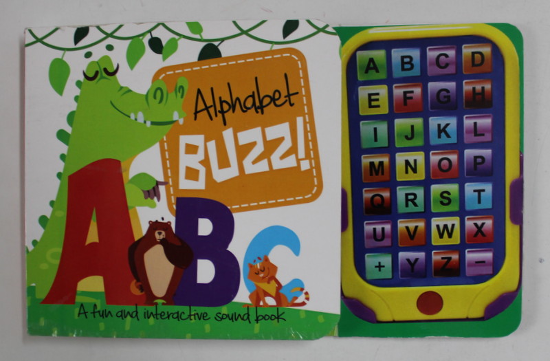 ALPHABET BUZZ ! - A FUN AND INTERACTIVE SOUND BOOK , ANII '2000