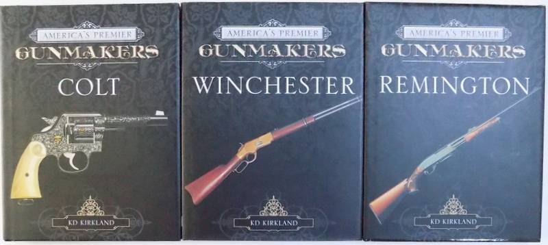 AMERICA 'S  GUNMAKERS , VOL. I - III   by D. KIRKLAND , 2014