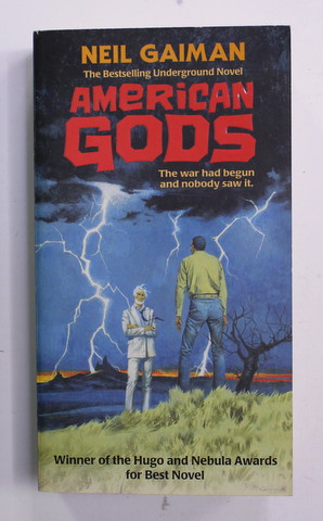 AMERICAN  GODS by NEIL GAIMAN , 2016