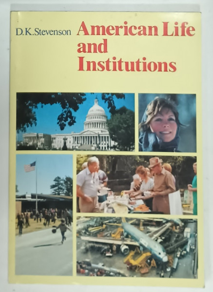 AMERICAN LIFE AND INSTITUTIONS by D.K. STEVENSON , 1987