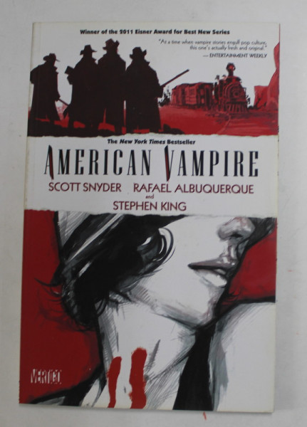 AMERICAN VAMPIRE by SCOTT SNYDER ...STEPHEN KING , 2010, BENZI DESENATE , 16 +!