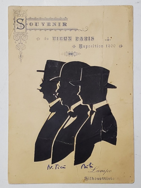 AMINITIRE DE LA EXPOZITIA UNIVERSALA PARIS , 1900 , VEZI DESCRIEREA !