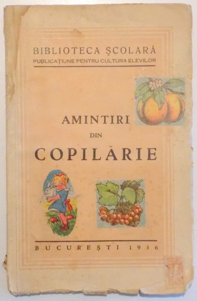 AMINTIRI DIN COPILARIE , 1936