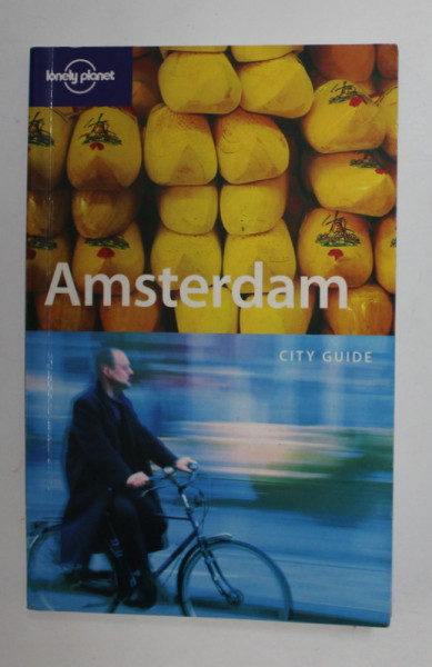 AMSTERDAM - CITY GUIDE , LONELY PLANET , by ANDREW BENDER , 2004 , PREZINTA SUBLINIERI SI INSEMNARI CU PIXUL *