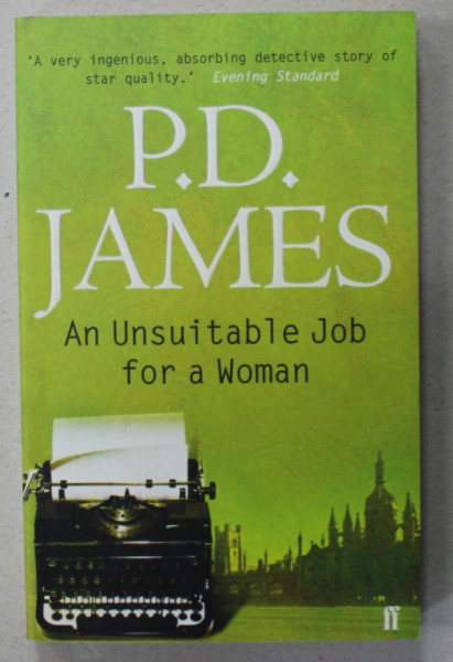 AN UNSUITABLE JOB FOR A WOMAN by P.D. JAMES , 2000
