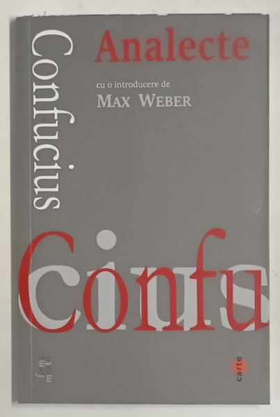 ANALECTE , EDITIA A III - A de CONFUCIUS , 2025