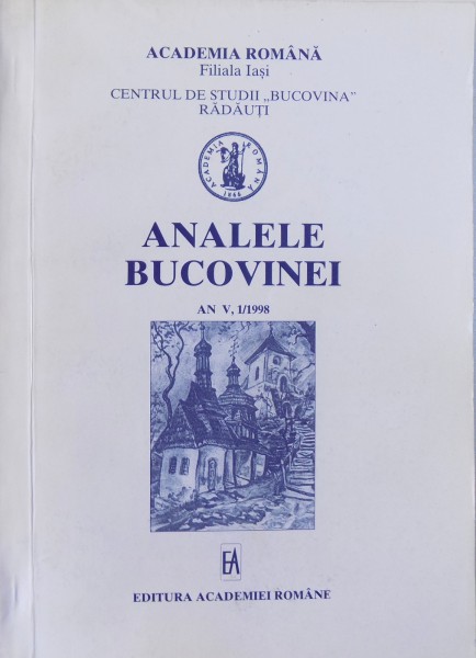 ANALELE BUCOVINEI, AN V, 1/1998