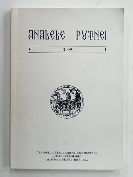 ANALELE PUTNEI , V 1 , 2009