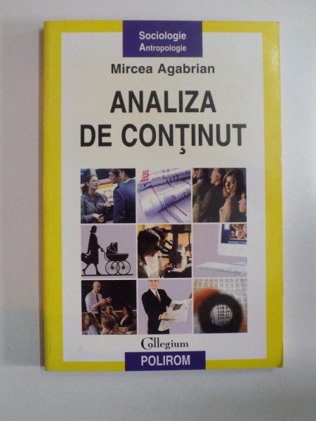 ANALIZA DE CONTINUT de MIRCEA AGABRIAN, 2006