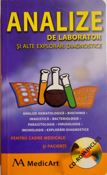 ANALIZE DE LABORATOR SI ALTE EXPLORARI DIAGNOSTICE de RAMONA BANICA, LAVINIU ANGHEL, 2007,