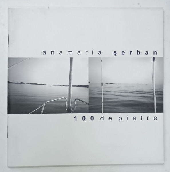 ANAMARIA SERBAN , 100 DE PIETRE , SCULPTURA , CATALOG , ANII '2000