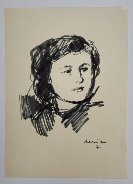 Anastase Demian (1899-1977) - Portret de fata
