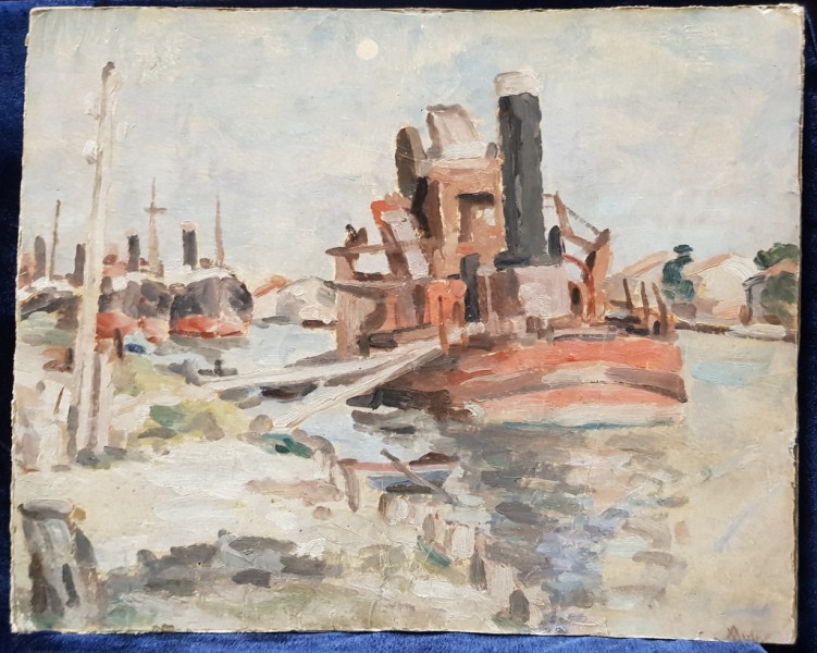 ANATOL VULPE - BARCI IN PORT