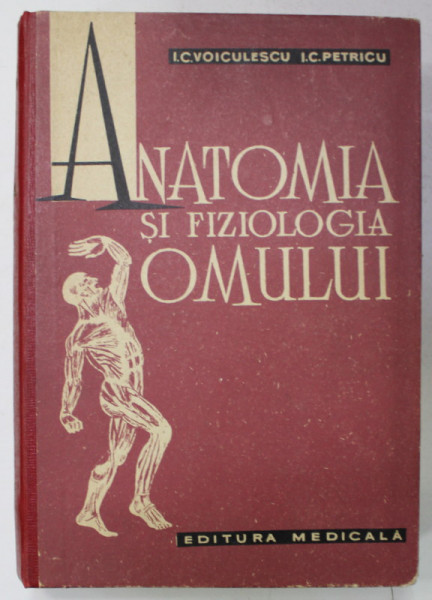 ANATOMIA SI FIZIOLOGIA OMULUI de I.C.VOICULESCU si I.C. PETRICU , 1964