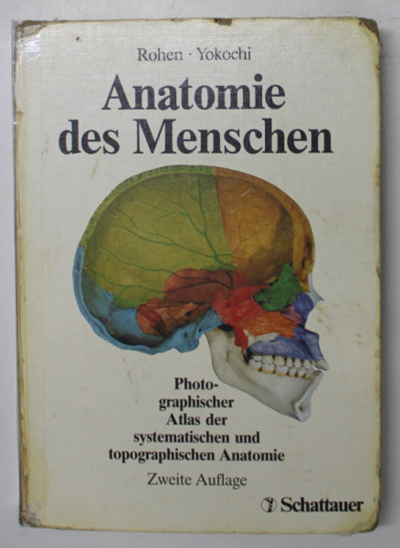ANATOMIE DES MENSCHEN von ROHEN und YOKOCHI , PHOTOGRAPHISCHER ATLAS , 1988