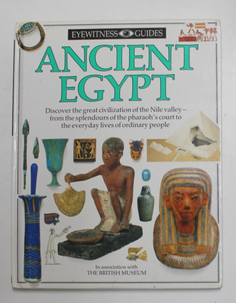ANCIENT EGYPT , EYEWITNESS GUIDES ,  by GEORGE HART , 1990